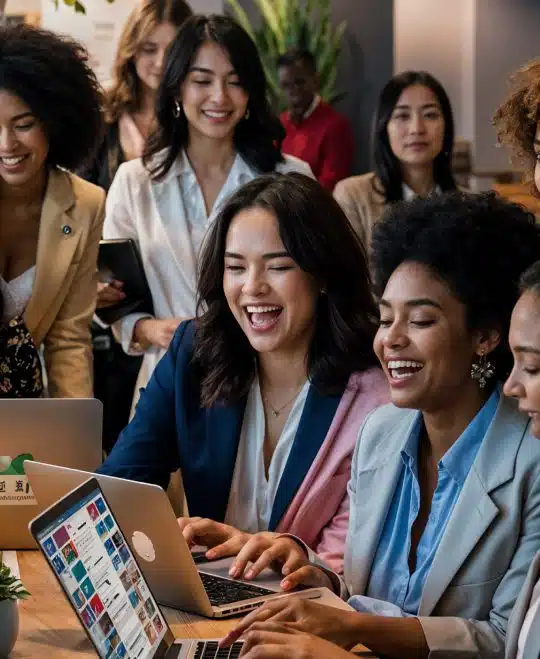 Team of experienced professionals collaborating