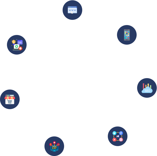 Rotating circle background